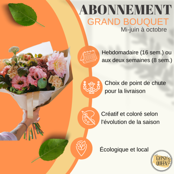 Abonnement Grand Bouquet 2025