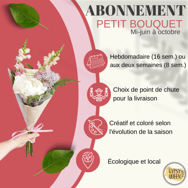 Abonnement Petit Bouquet 2025